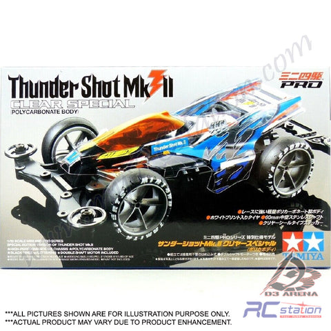 Tamiya #95463 - Thunder Shot Mk.II Clear Special (Polycarbonate Body) MS Chassis [95463]
