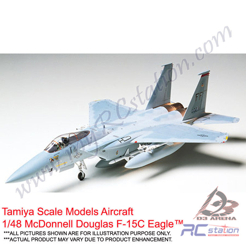 Tamiya Scale Models Aircraft #61029 - 1/48 McDonnell Douglas F-15C