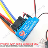 RC 1/10 ESC Phoenix 120Amp Brushless Sensored ESC w/ Turbo