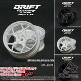 DS Racing 1/10 Drift Feathery 5Y Spoke Rim / Wheel,2pcs  Offset 6mm 7gram