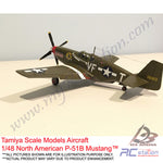 Tamiya Scale Models Aircraft #61042 - 1/48 North American P-51B Mustang™ [61042]