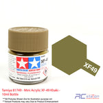 Tamiya Acrylic Mini XF-49 Khaki - 10ml Bottle #81749