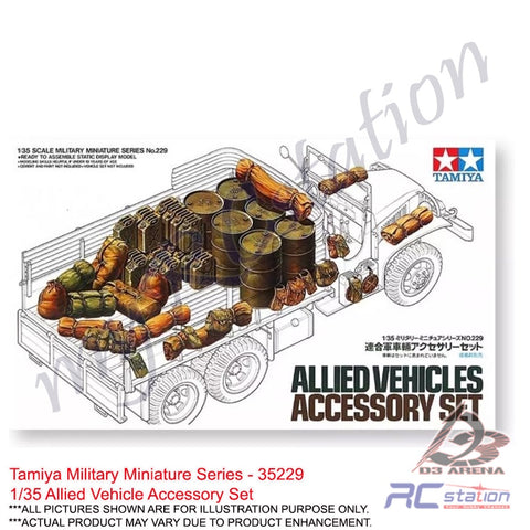 Tamiya Scale Models Sand Bag #35229 - 1/35 Allied Vehicle Accessory Set | Military Collection Series