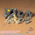 Tamiya Scale Models Sand Bag #35229 - 1/35 Allied Vehicle Accessory Set | Military Collection Series