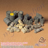 Tamiya Scale Models Sand Bag #35229 - 1/35 Allied Vehicle Accessory Set | Military Collection Series