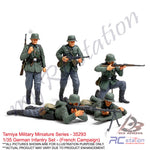 Tamiya Scale Models #35293 -1/35 German Infantry Set - (French Campaign) | Military Collection Series