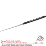 Tamiya #74107 - H.C. File PRO - Round 3mm Diameter | Craft Tool Series