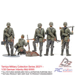 Tamiya Scale Models #35371 - 1/35 German Infantry Mid-WWII | Military Collection Series