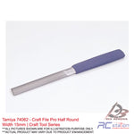 Tamiya #74062 - Craft File Pro Half Round Width 15mm | Craft Tool Series