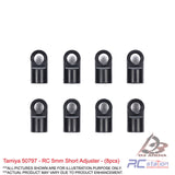 Tamiya #50797 - RC 5mm Short Adjuster - (8pcs)