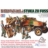 Tamiya #35151 - 1/35 German Sd.Kfz.251/1 Ausf.D mit Schwerer Wurfrahmen 40 Stuka zu Fuss w/ Rocket Launchers