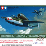 Tamiya Scale Models #61097 - 1/48 German Heinkel He162 Salamander | Aircraft Series