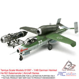 Tamiya Scale Models #61097 - 1/48 German Heinkel He162 Salamander | Aircraft Series