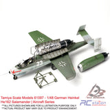 Tamiya Scale Models #61097 - 1/48 German Heinkel He162 Salamander | Aircraft Series