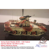 Tamiya Scale Models #35162 - 1/35 Federal German Marder 1A2 MICV w/ Mil | Military Miniature Series