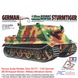 Tamiya Scale Models Tank #35177 - 1/35 German 38CM Assault Mortar | Military Miniature Series