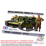 Tamiya Scale Models #35175 - 1/35 British Universal Carrier Mk.II Europ WWII | Military Miniature Series