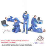 Tamiya #24266 - 1/24 Scale Rally Mechanics Set | Sports Car Series