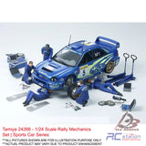 Tamiya #24266 - 1/24 Scale Rally Mechanics Set | Sports Car Series