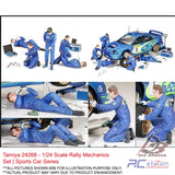 Tamiya #24266 - 1/24 Scale Rally Mechanics Set | Sports Car Series