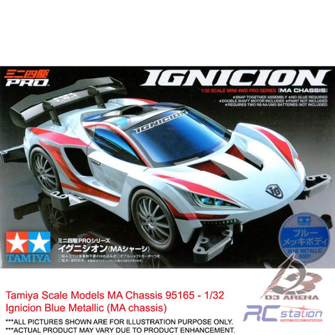 Tamiya #95165 - 1/32 Ignicion Blue Metallic (MA chassis)