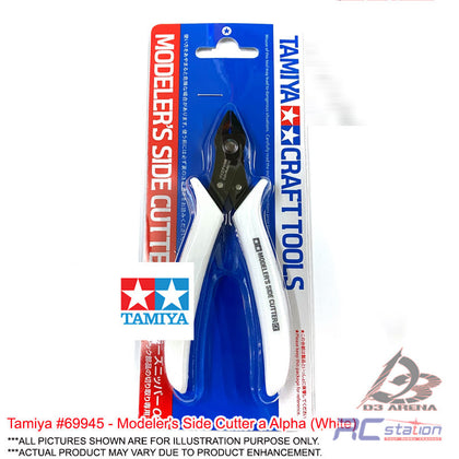Tamiya Tools #69945 - Modeler's Side Cutter a Alpha (White)
