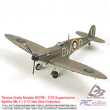 Tamiya Scale Models #60748 - 1/72 Supermarine Spitfire Mk.1 | 1/72 War Bird Collection