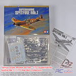 Tamiya Scale Models #60748 - 1/72 Supermarine Spitfire Mk.1 | 1/72 War Bird Collection