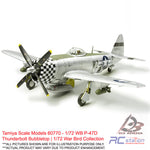 Tamiya Scale Models #60770 - 1/72 WB P-47D Thunderbolt Bubbletop | 1/72 War Bird Collection