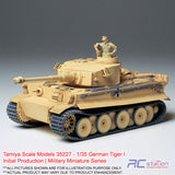 Tamiya Scale Models #35227 - 1/35 German Tiger I Initial Production | Military Miniature Series