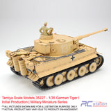 Tamiya Scale Models #35227 - 1/35 German Tiger I Initial Production | Military Miniature Series