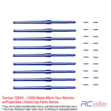 Tamiya #12643 - 1/350 Metal 46cm Gun Barrels - w/Projectiles | Detail-Up Parts Series