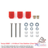 Tamiya #95661 - Jr Hi-Mount Tube Stabilizer (Clear Red)