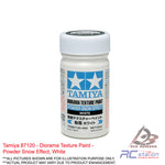 Tamiya Paint #87120 - Diorama Texture Paint - Powder Snow Effect, White, 100ml | Scenery