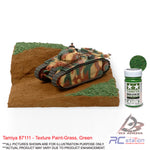 Tamiya Paint #87111 - Diorama Texture Paint - Grass, Green, 100ml | Scenery