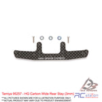 Tamiya #95257 - HG Carbon Wide Rear Stay (3mm)
