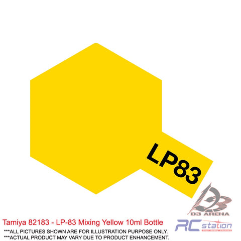 Tamiya #82183 - LP-83 Mixing Yellow 10ml Bottle