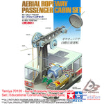Tamiya STEM #70120 - Aerial Ropeway Passenger Cabin Set | Educational Construction Series (Sets)