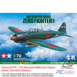 Tamiya #60779 - 1/72 Mitsubishi A6M5 Zero Fighter (Zeke) | War Bird Collection
