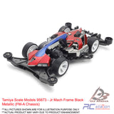 Tamiya #95673 - Jr Mach Frame Black Metallic (FM-A Chassis)