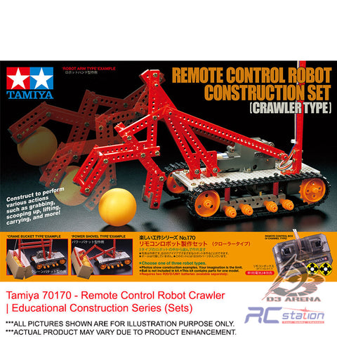 Tamiya STEM #70170 - Remote Control Robot Crawler | Educational Construction Series (Sets)