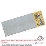 Tamiya #87010 - Sand Paper Fine (P-400, P-600, P-1000) | Sanding