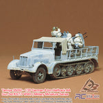 Tamiya #35050 - 1/35 German 8-ton Halftrack AA Gun Sd.Kfz7/1 WWII | Military Miniature Series