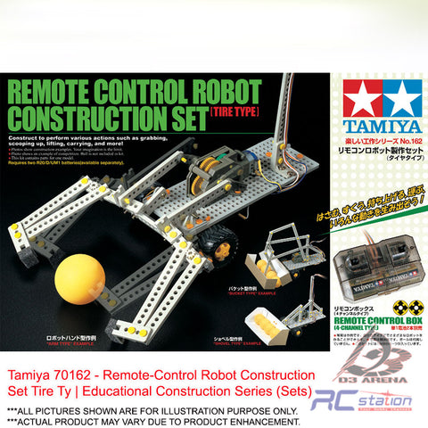 Tamiya STEM #70162 - Remote-Control Robot Construction Set Tire Ty | Educational Construction Series (Sets)