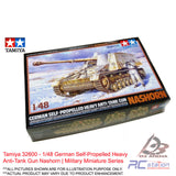 Tamiya #32600 - 1/48 German Self-Propelled Heavy Anti-Tank Gun Nashorn | Military Miniature Series