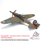 Tamiya #60781 - 1/72 No.81 Ilyshin IL-2 Shturmovik | War Bird Collection