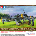 Tamiya #61104 - 1/48 Focke-Wulf Fw190 F-8/9 w/Bomb Loading Set | Aircraft Series