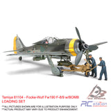 Tamiya #61104 - 1/48 Focke-Wulf Fw190 F-8/9 w/Bomb Loading Set | Aircraft Series
