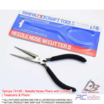 Tamiya #74146 - Needle Nose Pliers with Cutter II | Tweezers & Pliers