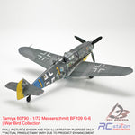 Tamiya #60790 - 1/72 Messerschmitt BF109 G-6 | War Bird Collection